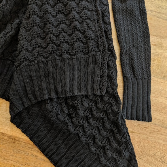 Lucky Brand Knit Shawl Cardigan - Picture 2 of 4